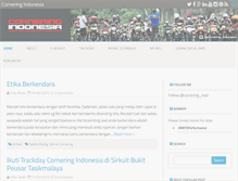 Tablet Screenshot of cornering-indonesia.com